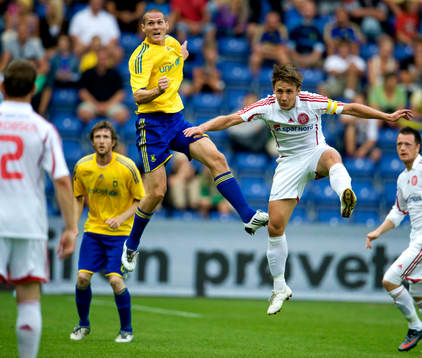 Andreas Johansson, Aalborg och Jon Jönsson, Bröndby.