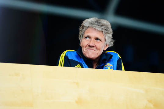 Sveriges förbundskapten Pia Sundhage