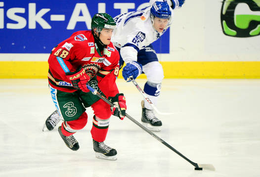 Frölundas Andreas Johnson och Leksands Johan Ryno