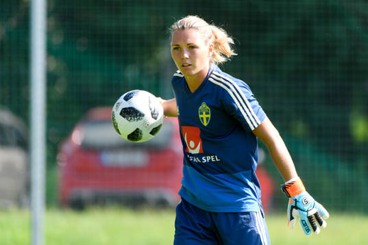 Målvakt Jennifer Falk