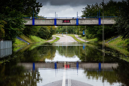 Översvämning, Höganäs