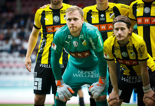 Häckens målvakt Peter Abrahamsson