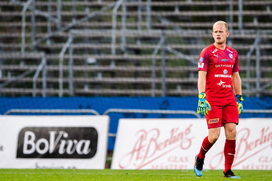 Halmstads målvakt Malte Påhlsson