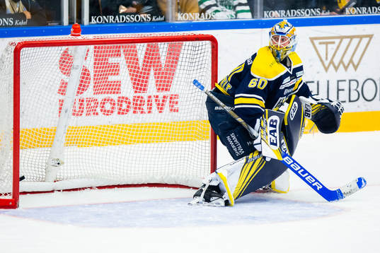 s målvakt Hugo Alnefelt släpper in 0-1