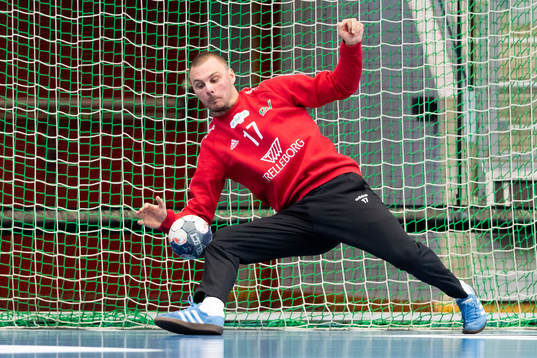 Helsingborgs Michael Andersson räddar skott