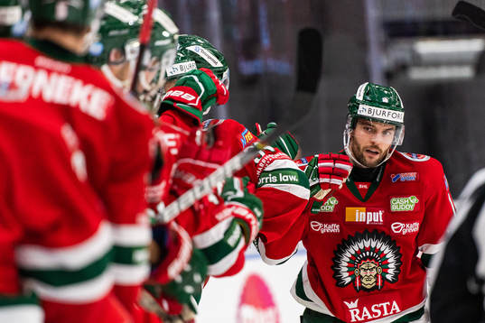 Frölundas Stefan Elliot jublar