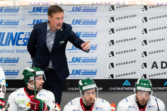 Frölundas tränare Roger Rönnberg