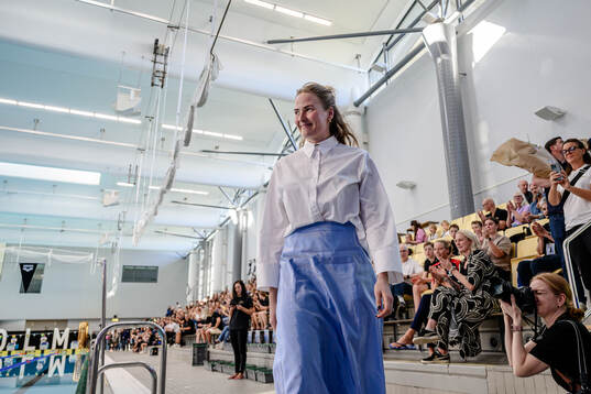 Former swimmer Michelle Coleman is celebrated